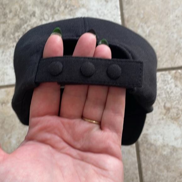 Burberry Embroidered TB Monogram Twill Baseball Cap Black - Picture 6 of 14